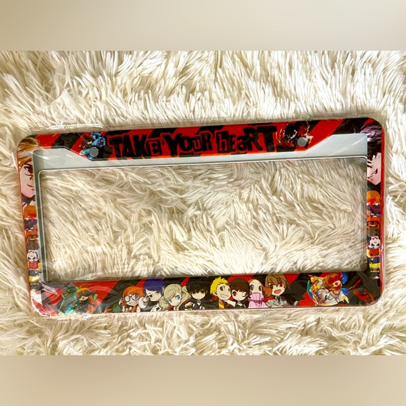 Other Japanese Anime License Plate Covers Poshmark